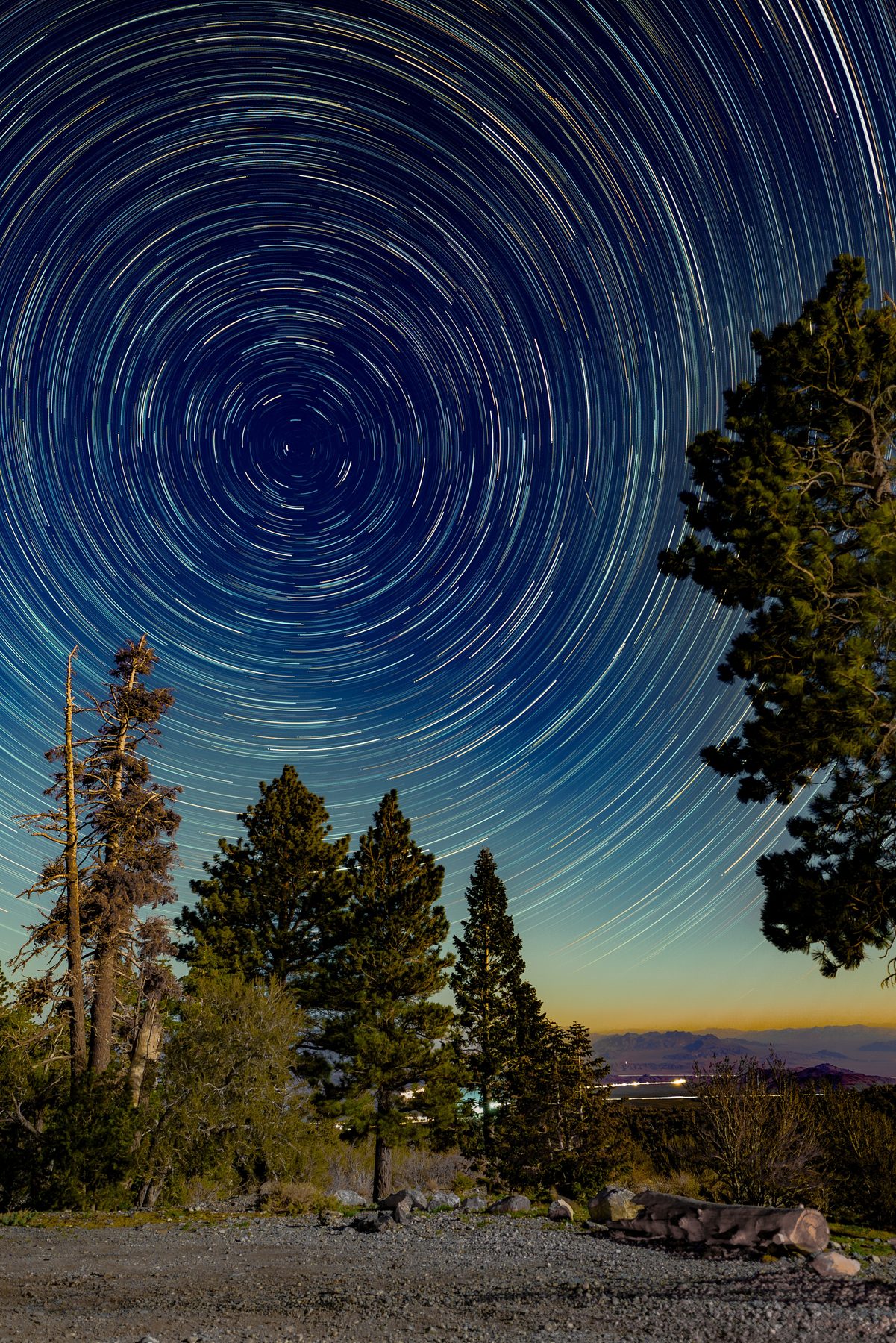 Star Trails Wide